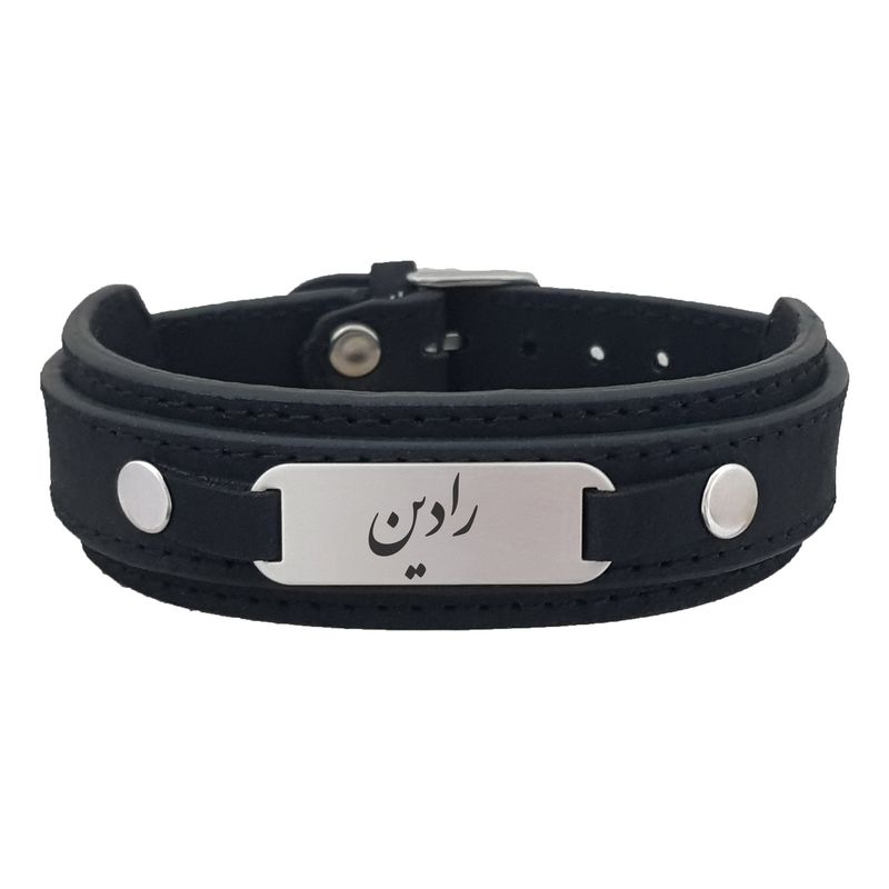 دستبند نقره مردانه ترمه ۱ مدل  رادین کد dcsf0141